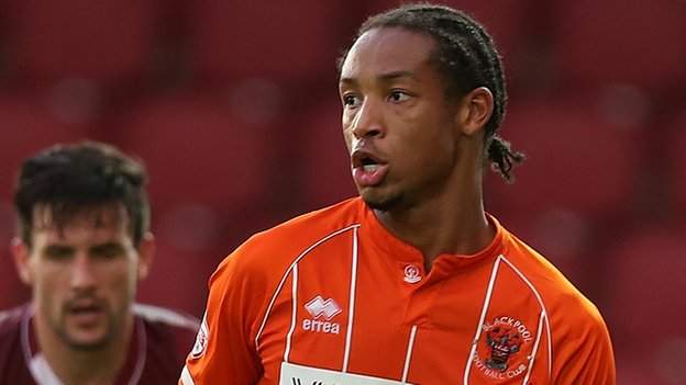 Kwame Thomas: Derby County recall striker from Blackpool - BBC Sport