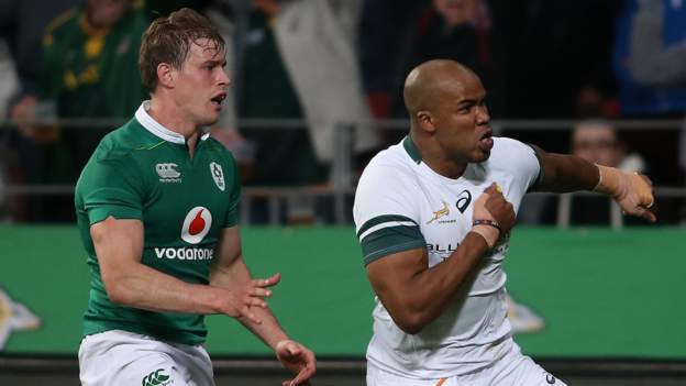 South Africa Beat Ireland In The Third Test To Win Series 2-1 - BBC Sport