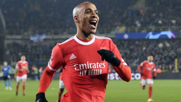Benfica's João Mário and Neres consign Scott Parker's Club Brugge to defeat, Champions League