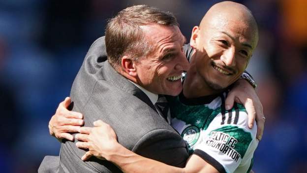 Rangers 0-1 Celtic: Kyogo earns Brendan Rodgers statement Old Firm win in controversial derby