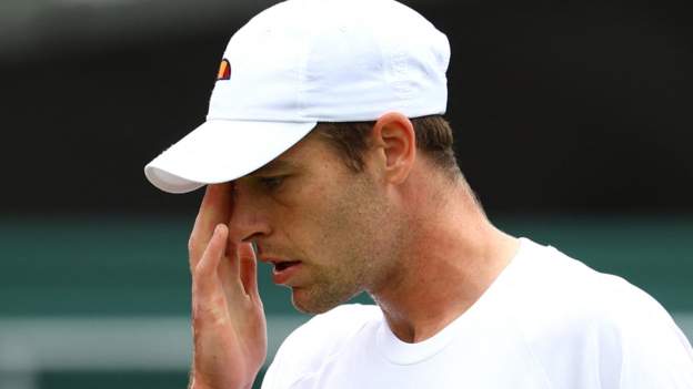 Wimbledon: Alastair Gray knocked out by Taylor Fritz