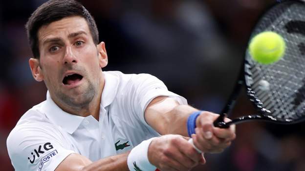 Paris Masters: Novak Djokovic beats Marton Fucsovics on singles return