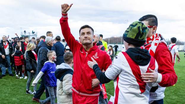 Airdrieonians beat The New Saints to win SPFL Trust Trophy