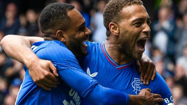 Rangers 2-1 Greenock Morton: Michael Beale's side make hard work of visitors