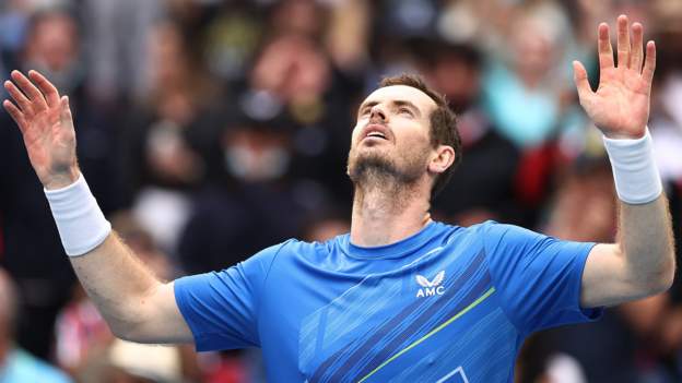 Australian Open: Andy Murray beats Nikoloz Basilashvili in Melbourne - BBC Sport