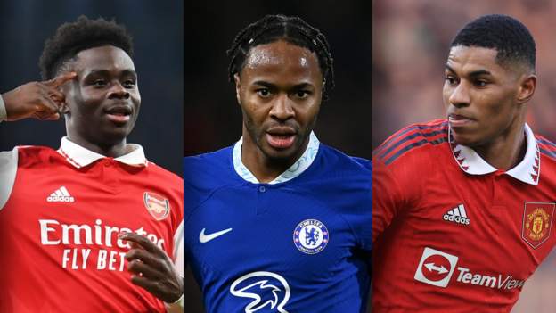 Football Black List: Bukayo Saka, Raheem Sterling, Marcus Rashford ...