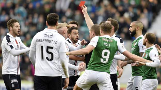 Scottish Championship: Hibernian 1-1 Falkirk - BBC Sport