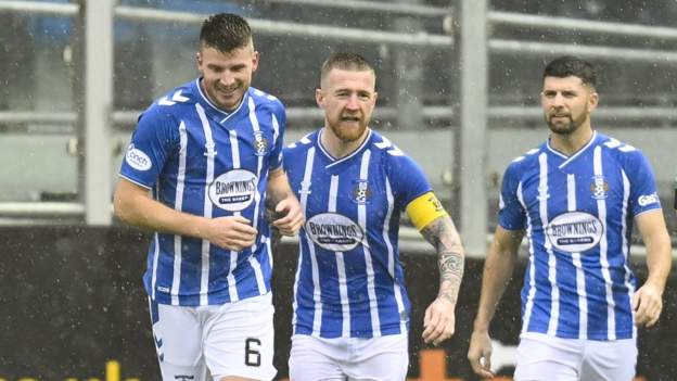 Kilmarnock 2-2 Hearts: Stoppage-time volley completes visitors' comeback