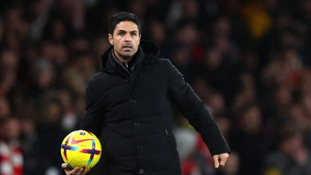 Arsenal denied two 'scandalous' penalties, says Arteta