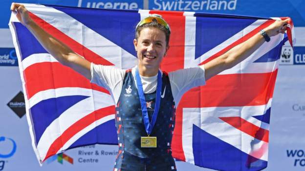 World Rowing Cup: Great Britain's Imogen Grant wins gold with record ...