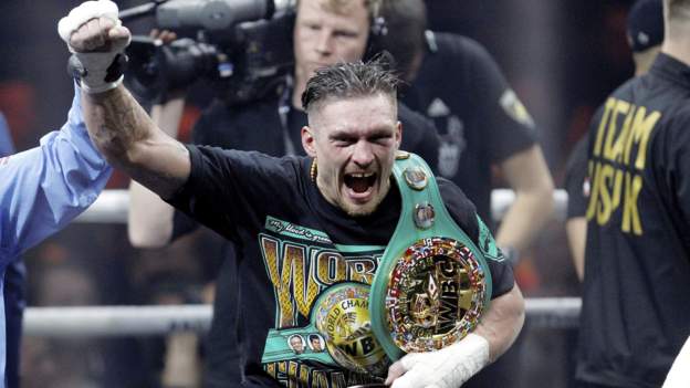 Oleksandr Usyk wins WBO and WBC belts after win over Mairis Briedis ...