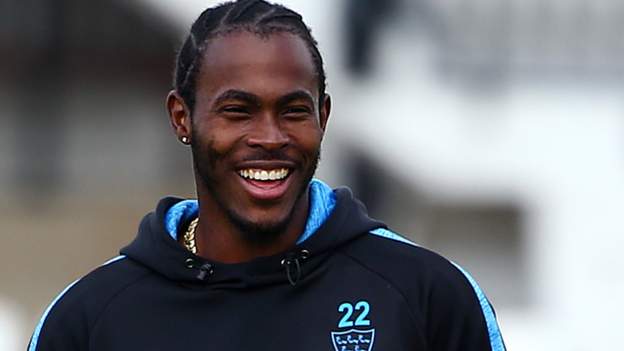 Jofra Archer: England bowler says he's 'a month away' from full fitness -  BBC Sport