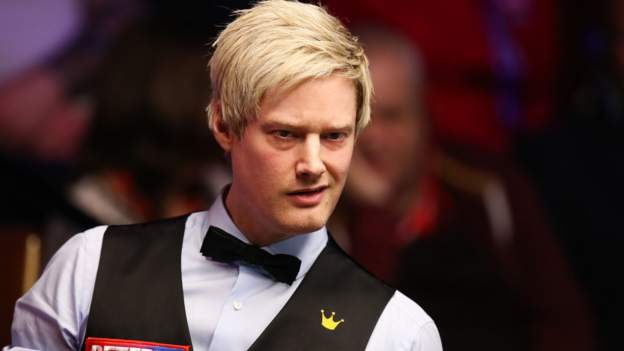 World Snooker Championship 2022: Neil Robertson trails, Judd Trump leads
