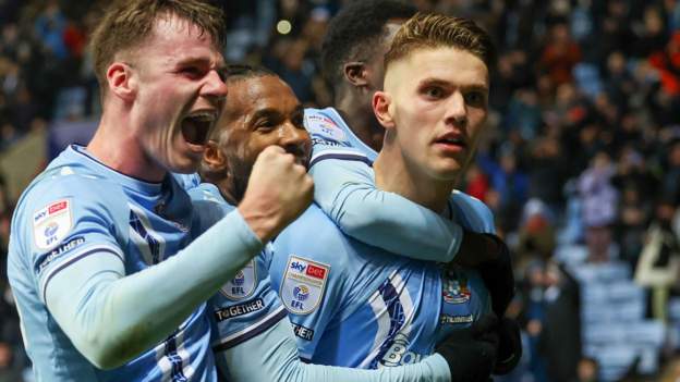 Coventry City 1-0 West Bromwich Albion: Baggies' winning run ended by Sky Blues