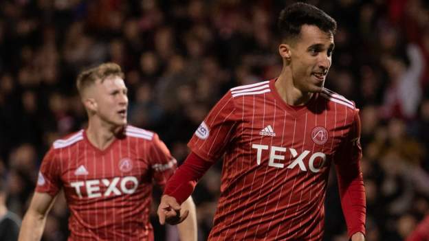 Aberdeen 4-1 Hibernian: Bojan Miovski double helps Dons into third