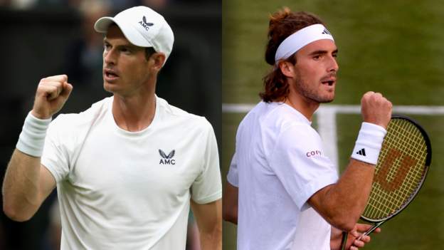 Wimbledon 2023: Andy Murray faces Stefanos Tsitsipas in second round