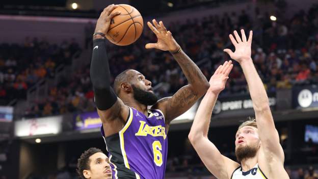 NBA: Lebron James inspires LA Lakers to overtime win over Indiana Pacers