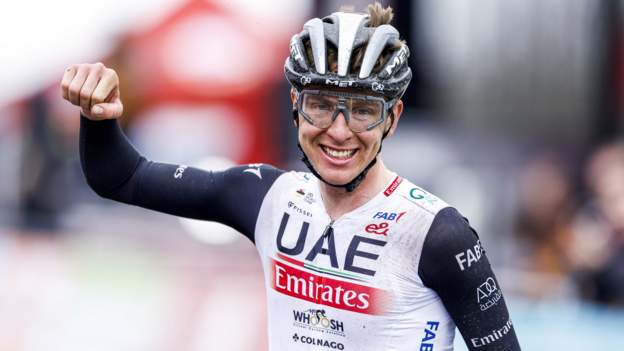 Pogacar claims dominant solo Amstel Gold Race win