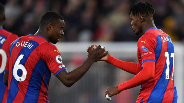 Crystal Palace 2-0 Wolverhampton Wanderers: Wilfried Zaha and Conor Gallagher stretch Eagles' unbeaten run