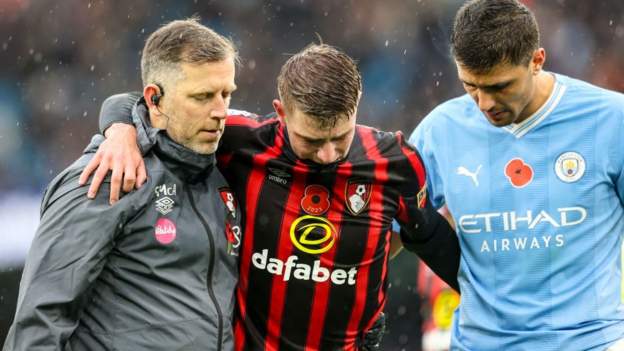 Alex Scott: Andoni Iraola unsure how long Bournemouth midfielder will be out injured for