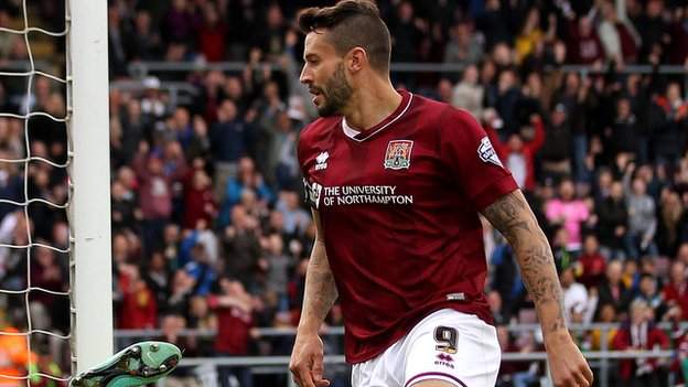 Paul Benson overhead-kick goal v Northampton 