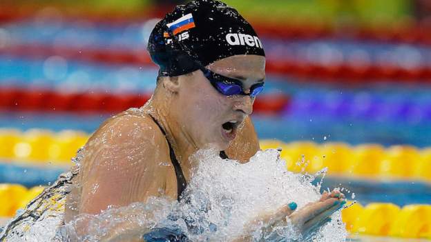 Vitalina Simonova Russian Swimmer Banned For Positive Testosterone