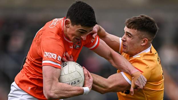 Armagh outclass Antrim in Ulster Football opener