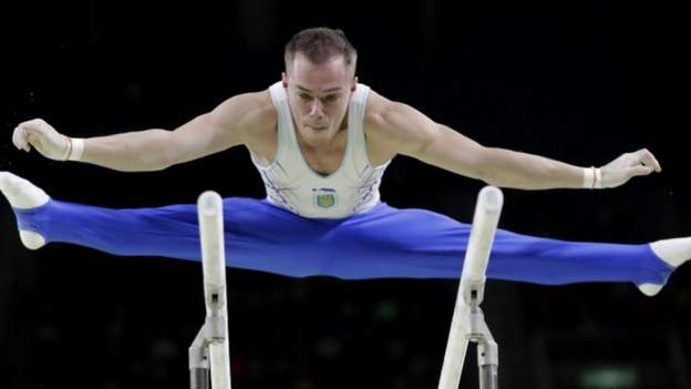 Rio Olympics 2016 Oleg Verniaiev Wins Parallel Bars Gold For Ukraine Bbc Sport