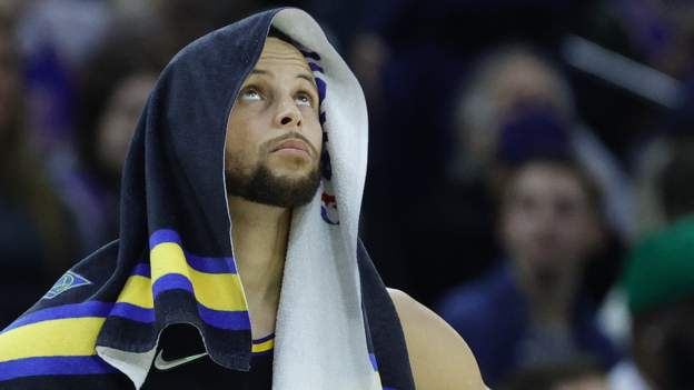 NBA: Stephen Curry waits for record as Golden State Warriors lose to Philadelphia 76ers