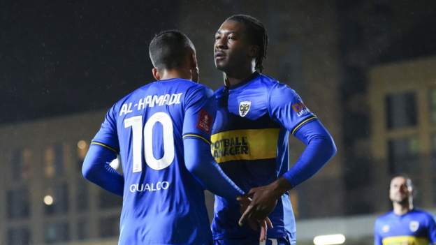 AFC Wimbledon 5-0 Ramsgate: Eighth-tier Rams' cup run ended by ruthless Dons