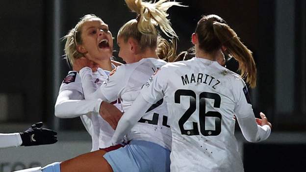 Daly goal helps Villa beat Leicester in WSL