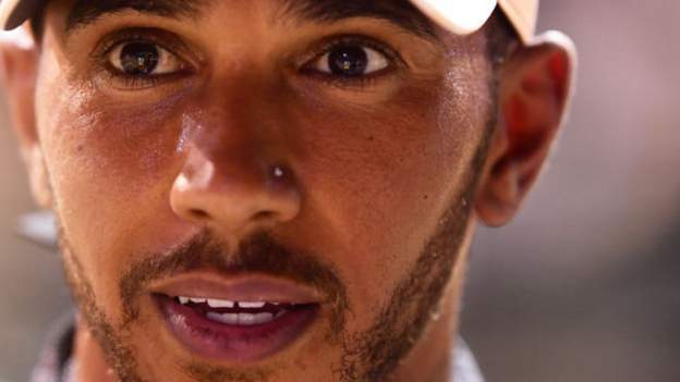 Singapore Grand Prix: Lewis Hamilton's Mercedes team fined £22,000 over nose stu..