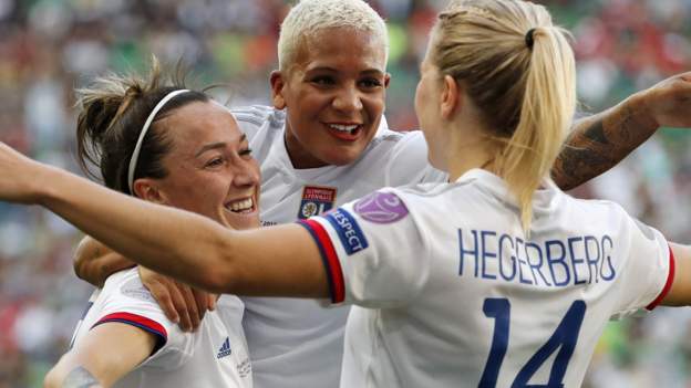 Women's Champions League Final: Lyon Feminines 4-1 Barcelona Femenino ...