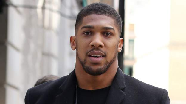 Anthony Joshua says he wants to fight Deontay Wilder in April - BBC Sport