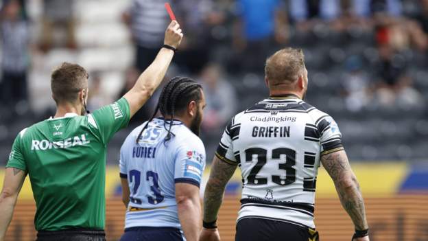 St Helens triumph after Hull FC’s Griffin sent off