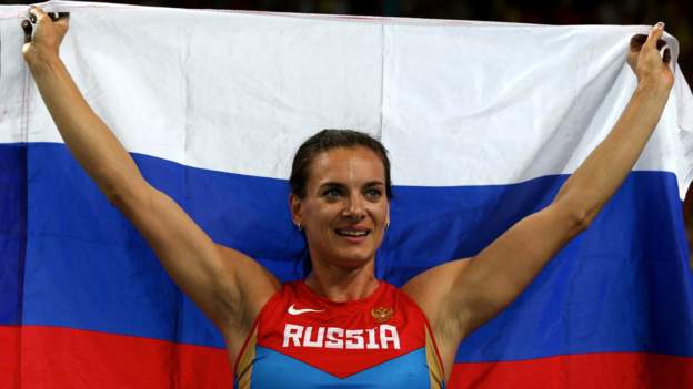 Rio Olympics 2016 Banned Pole Vaulter Yelena Isinbayeva Elected To Ioc Commission Bbc Sport 