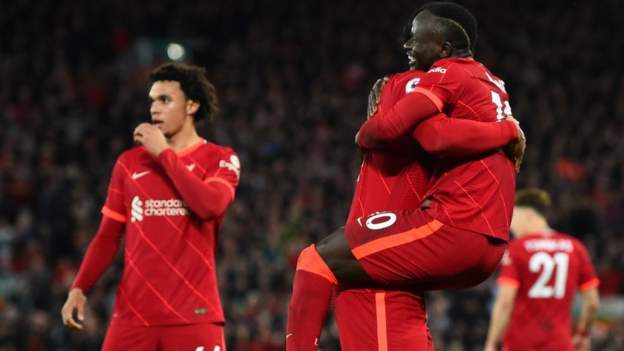 Liverpool 4-0 Arsenal: Reds end Arsenal's 10-game unbeaten run