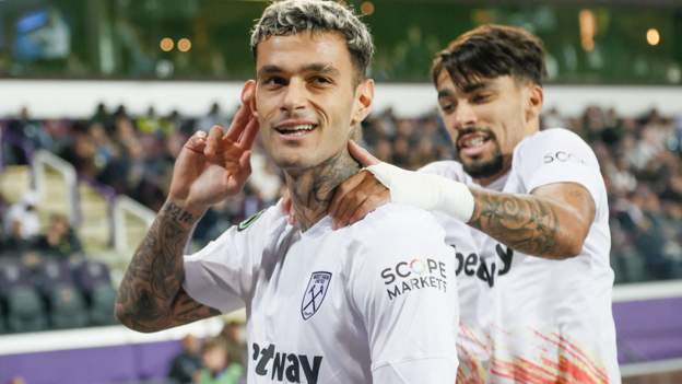 Anderlecht 0-1 West Ham: Substitute Gianluca Scamacca scores winner