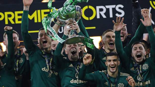 Celtic wins Scottish League Cup final with Furuhashi brace