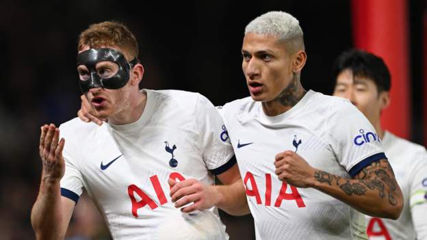 Tottenham victory at Forest boosts top-four hopes