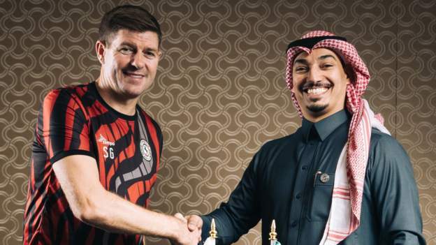 Gerrard extends Al-Ettifaq contract to 2027