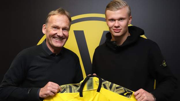 Erling Braut Haaland: Borussia Dortmund sign striker from Red Bull ...