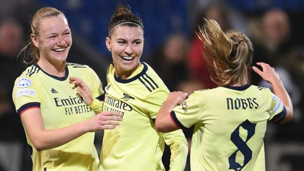 Women's Champions League: Arsenal beat Koge 5-1 for second Group C win