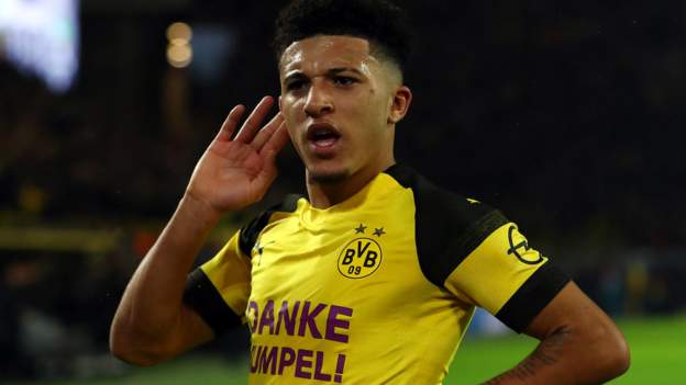 Borussia Dortmund 2-1 Borussia Monchengladbach: Jadon Sancho scores in ...