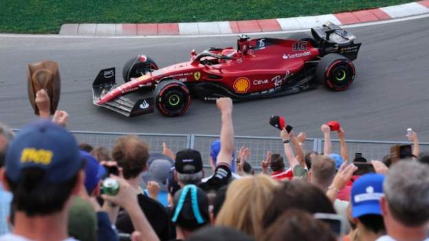Canadian Grand Prix: Charles Leclerc avoids penalty as Max Verstappen tops first..