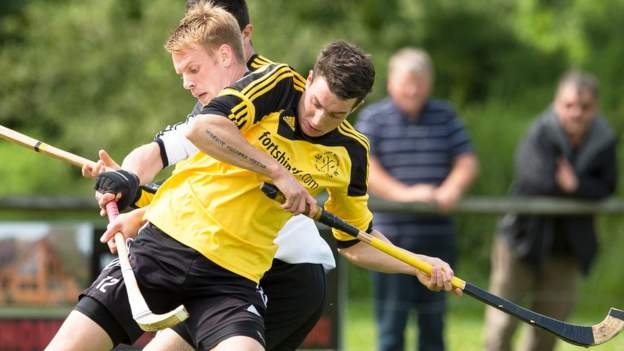 Shinty: Lovat and Fort William draw in Camanachd Cup - BBC Sport