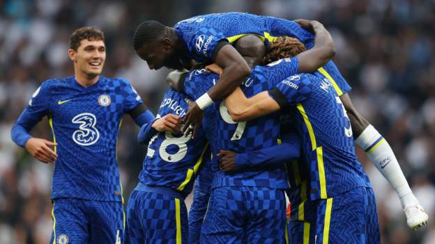 Tottenham Hotspur 0-3 Chelsea: Thomas Tuchel's side win London derby to extend u..