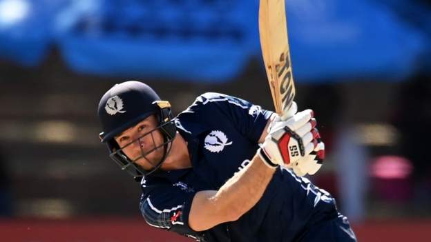 European T20 World Cup qualifier: Richie Berrington leads Scots to win over Jersey in 300th game