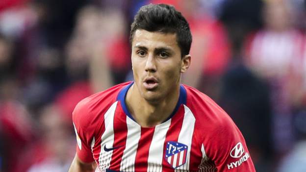 Rodri Manchester City Complete 62 8m Record Signing Of Midfielder From Atletico Madrid Bbc Sport