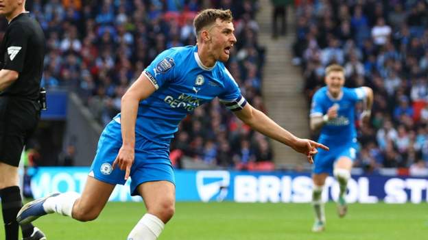 Burrows stars as Peterborough beat Wycombe to lift EFL Trophy